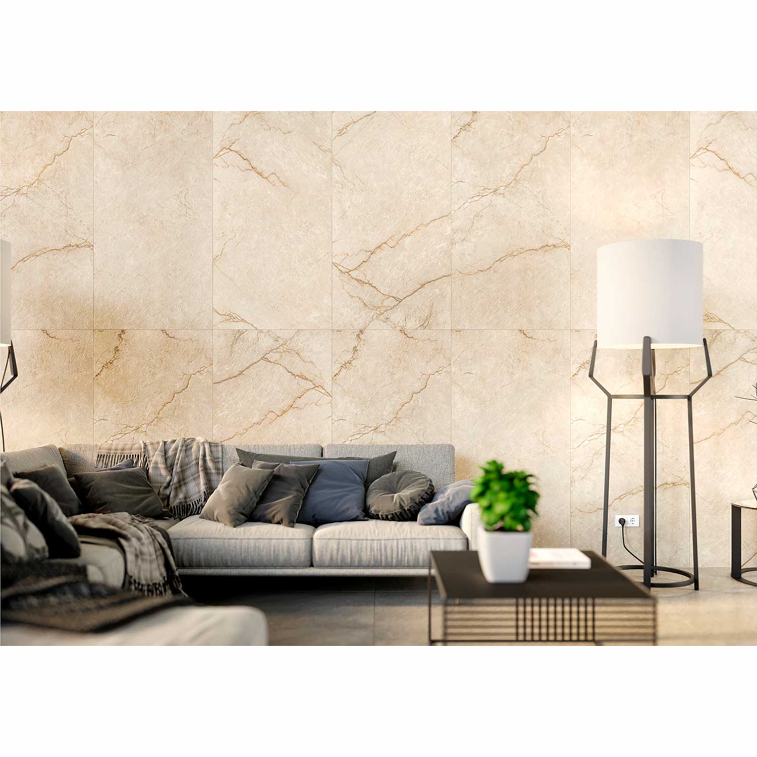 65ER6300E Gres Porcelanico Dorne Beige 60x120 Ambiente 2