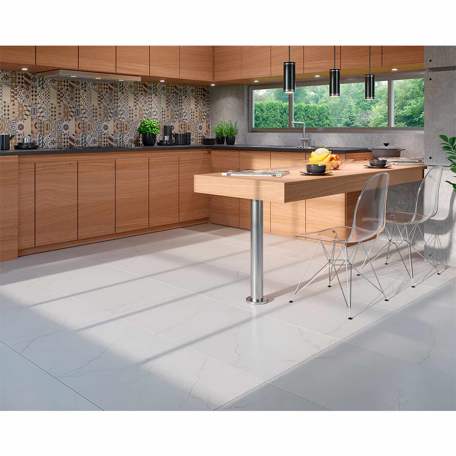 65ER6301E Gres Porcelanico Dorne Blanco 60x120 Ambiente 1