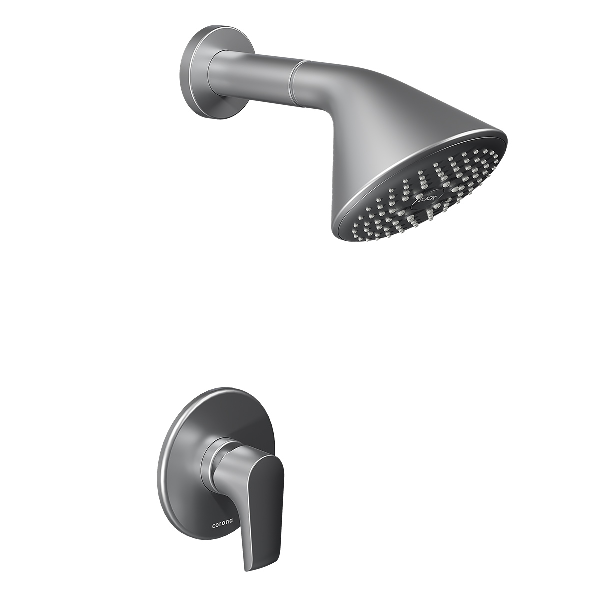 Ducha Monocontrol Cascade Plus Titanio Antimicrobiano