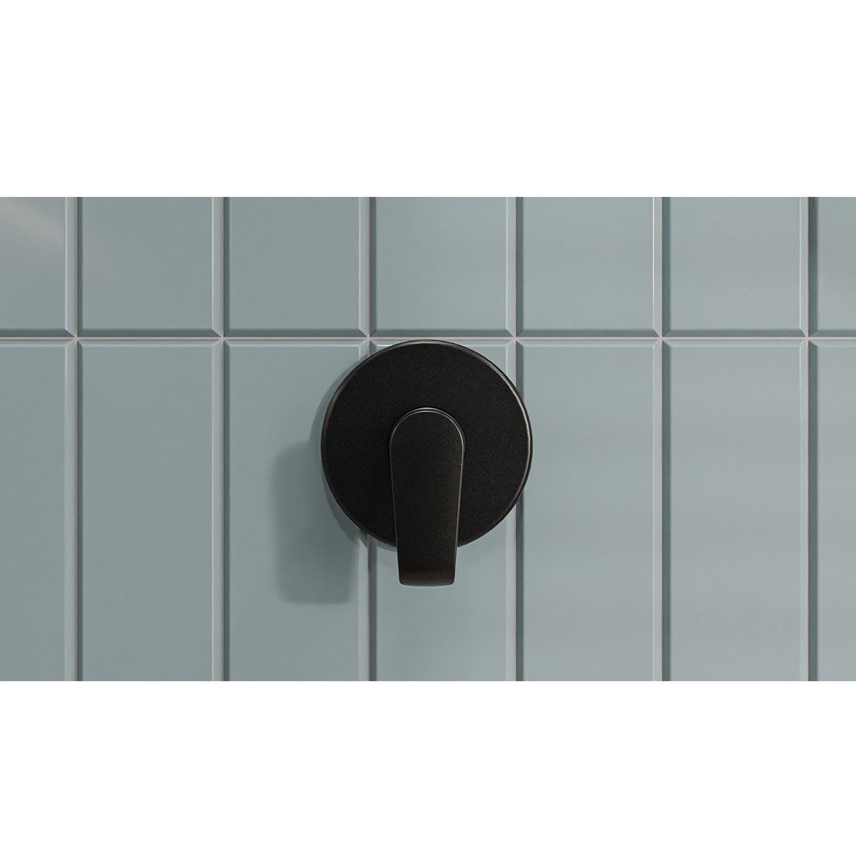 Ducha Monocontrol Cascade Plus Mate Black Antimicrobiano