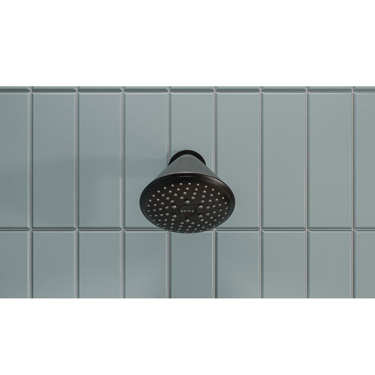 Ducha Monocontrol Cascade Plus Mate Black Antimicrobiano