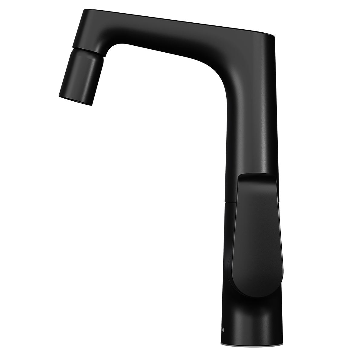 Grifería Lavaplatos Monocontrol Cascade Mate Black Antimicrobiano