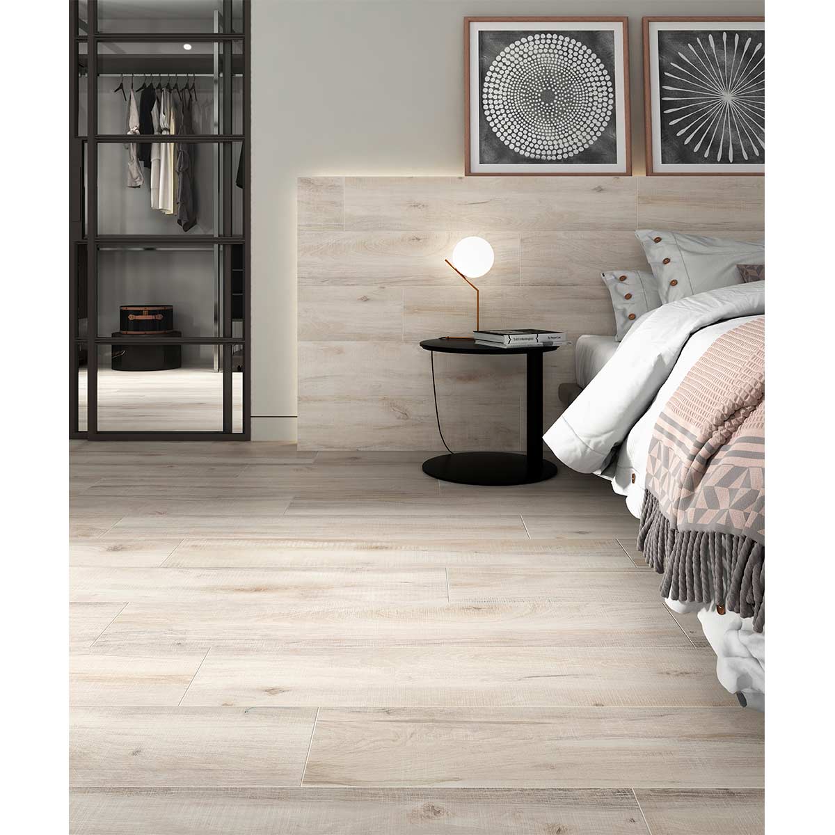 GRBEIGE225 Gres Porcelanico Gramercy Beige 225x1195 Ambiente 1