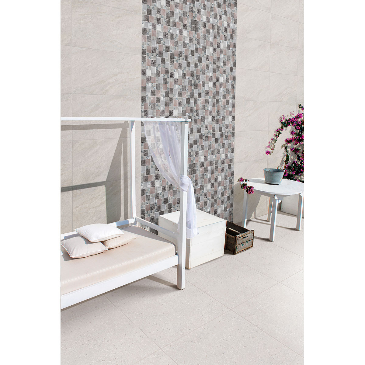 Piso Cantera Duropiso Blanco Caras Diferenciadas 515184001