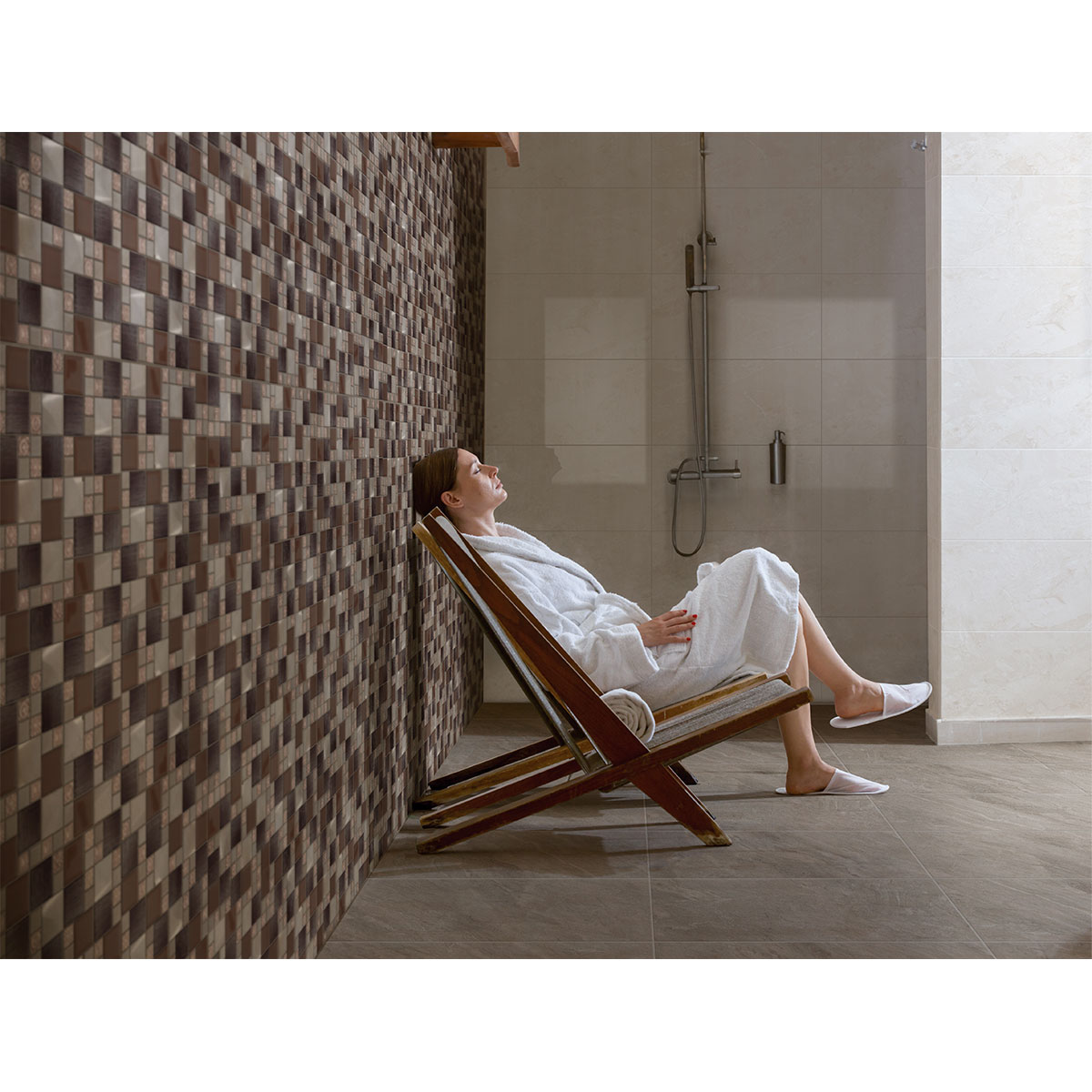 Piso Pared estructurado Petra tortora caras diferenciadas 30x60 602372771