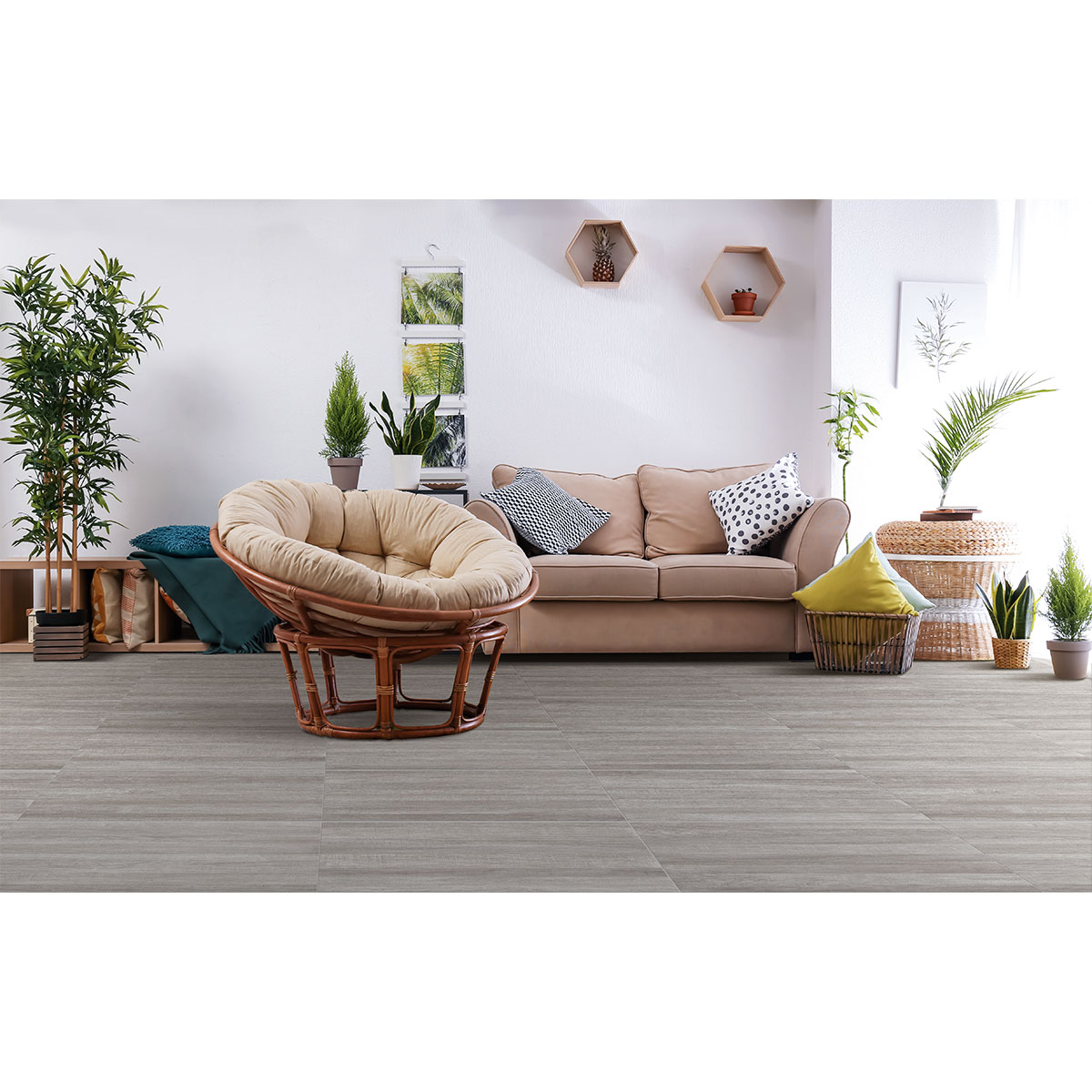 Piso Pared Yarumo Gris Caras Diferenciadas 603132501