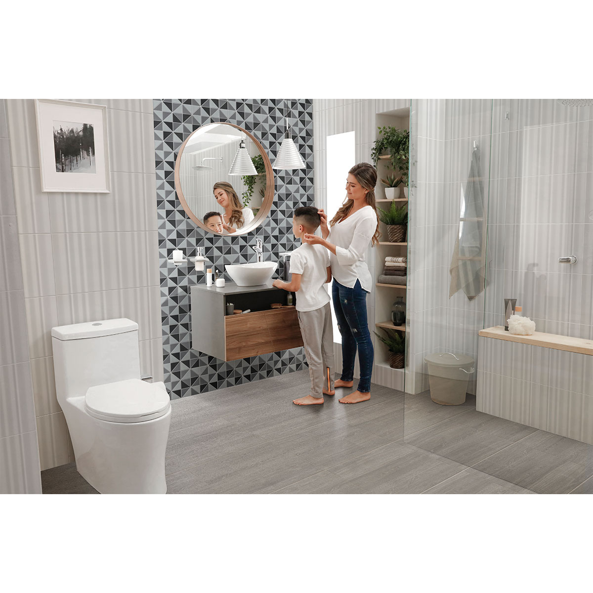 Piso Prato Gris Caras Diferenciadas 603092501