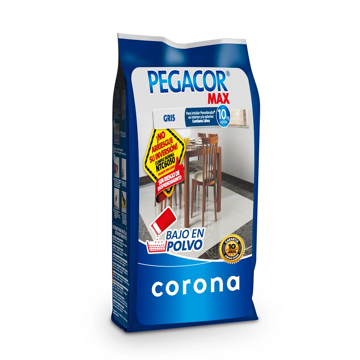 Pegacor® max gris 10 kg