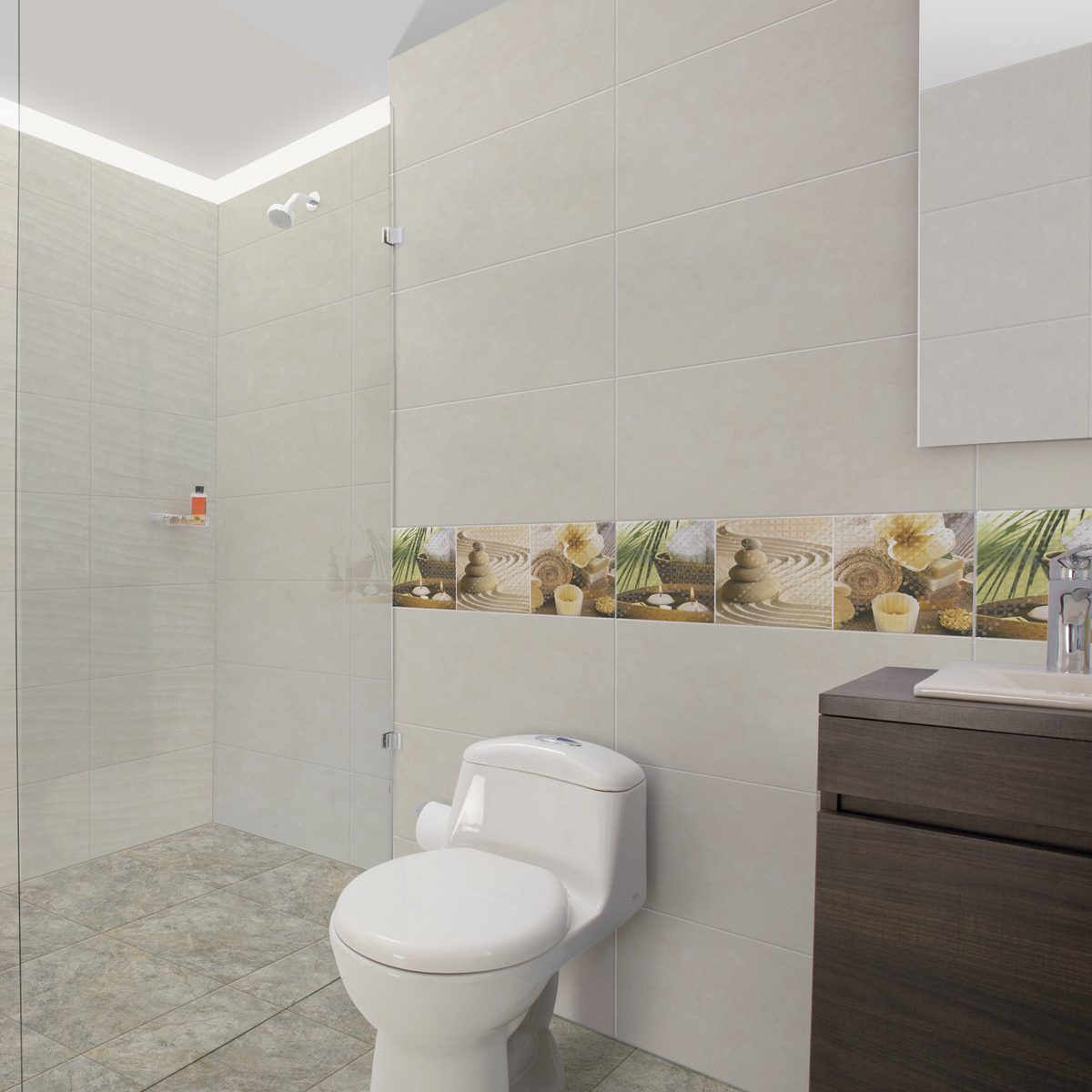 baldosa para pared adare estructurada beige cara unica ambiente 1 609849031