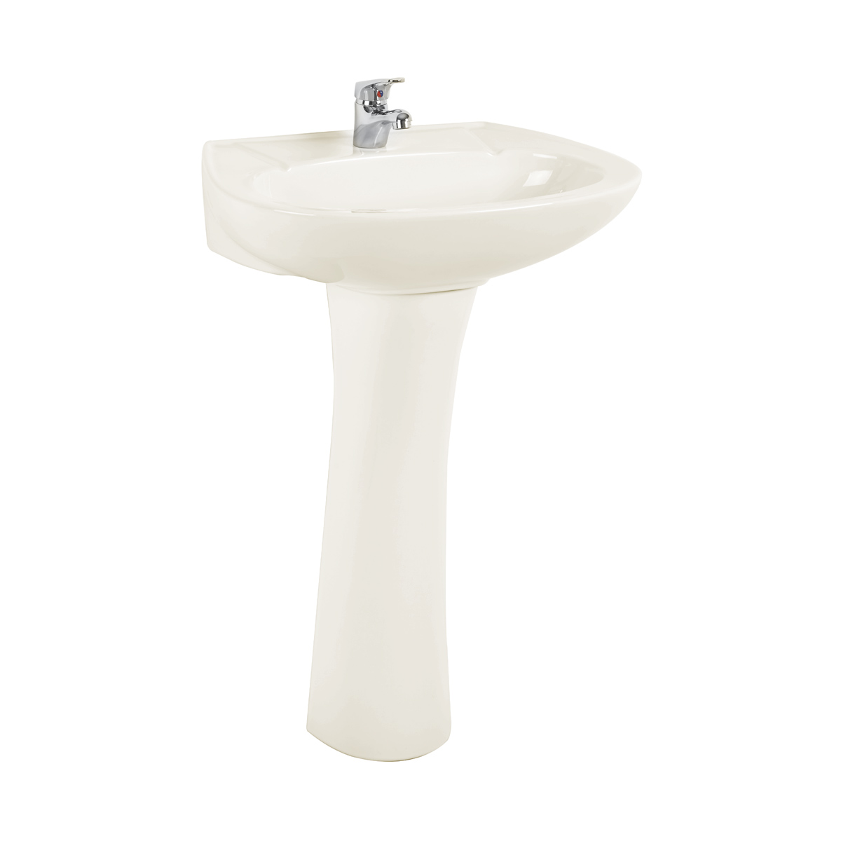 Lavamanos con pedestal Máximo Bone