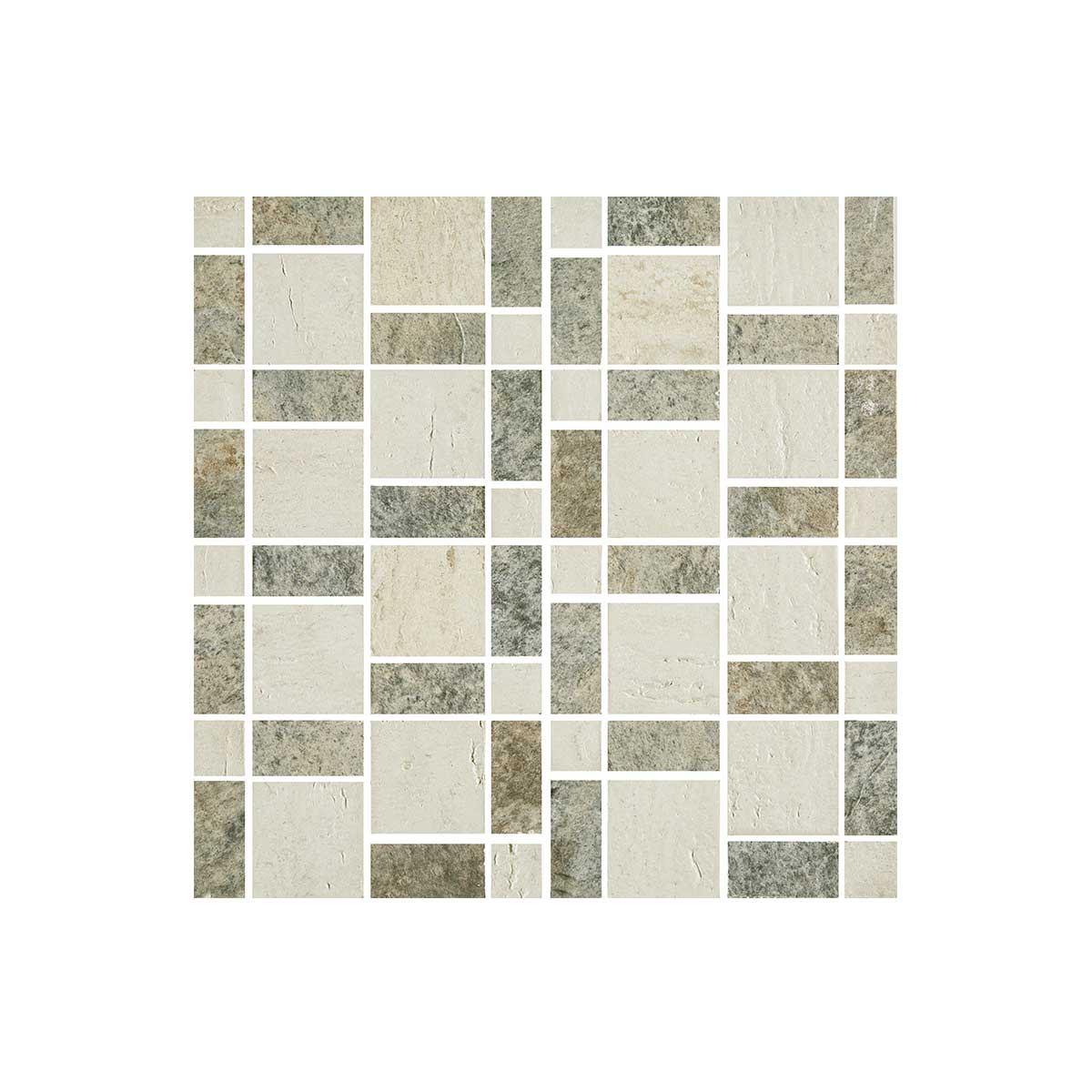 Mosaico Travertino Beige Cara Única